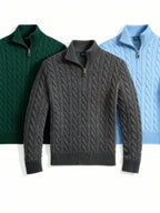 PREMIUM CABLE KNIT SWEATER SET – MULTIPACK DEAL (3 PCS)