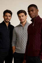 PREMIUM CABLE KNIT SWEATER SET – MULTIPACK DEAL (3 PCS)